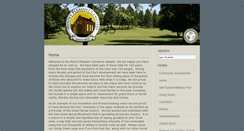 Desktop Screenshot of mtpleasantsf.com